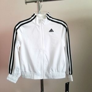 Girl's Adidas Sport Tricot Jacket